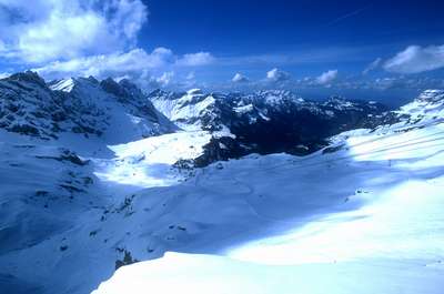 View from top of Mt. Titlis