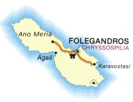 Folegandros Map